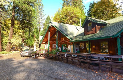 Nevada City House | Lost Mine Retreat: Pet-Friendly Log Home with Spa & Views