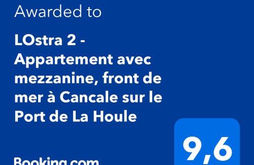 Cancale Apartment | Oceanfront Escape: LOstra 2 with Mezzanine in Cancale