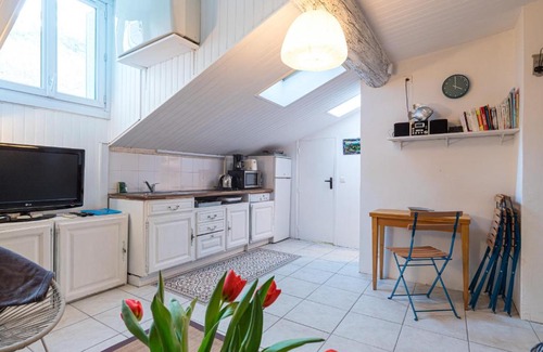 Quartier du Port Apartment | Serene Lou Pitchoun: 1Br Sea Harbour in Old Town
