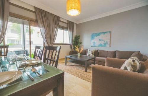 Skhirat Plage Apartment | Relaxing 2-Bedroom Home with Pool and Private Beach Access