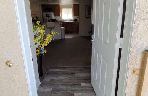 Pahrump Apartment | Cozy 3-Bedroom Condo with Garage - Pet & Child Friendly