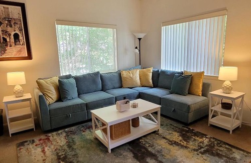 Pahrump Apartment | Cozy 3-Bedroom Condo with Garage - Pet & Child Friendly