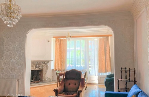 Vake Apartment | Modern 3-Bedroom Condo with Fireplace and Family-Friendly Amenities