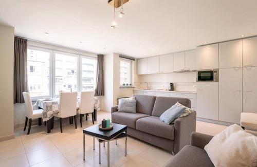 Blankenberge Apartment | Cozy Oceanfront Apartment for 4 with Pet Friendly Amenities