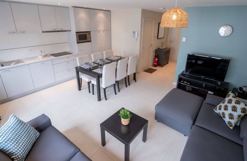Blankenberge Apartment | Cozy Oceanfront Apartment for 4 with Pet Friendly Amenities