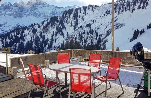 Val d'Illiez Apartment | Inviting Apartment for 14 with WIFI, Terrace & Scenic Views