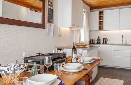 Val d'Illiez Apartment | Inviting Apartment for 10 with Balcony & Panoramic Views