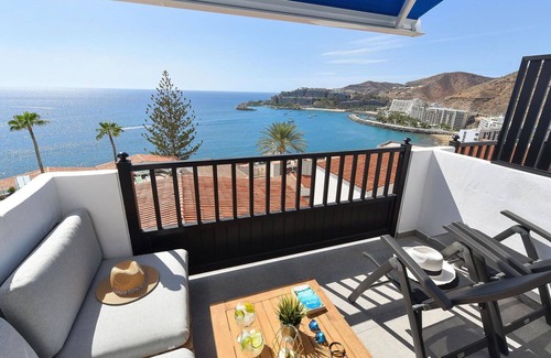 Arguineguin Apartment | Cozy Apartment for 2 with Pool, A/C & Balcony Access