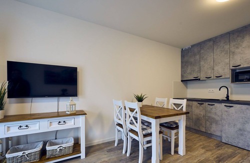Rokytnice nad Jizerou Apartment | Cozy Apartment for 3 with Pool, WIFI, and Terrace Access