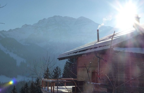 Lenk Apartment | Cozy Apartment for 5 with WIFI, Balcony & Pet-Friendly