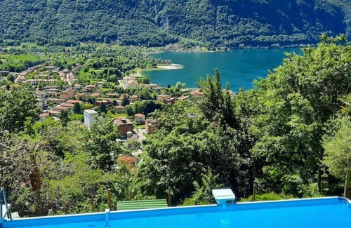 Porlezza House | Cozy Villa Apartment for 4 with Pool and Pet-Friendly Perks