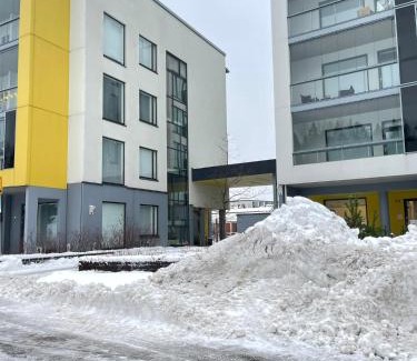 Aviapolis Apartment | Convenient Stay in Apartment Near Train Station, Rated 8.7
