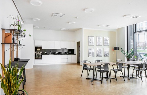 Favoriten Apartment | Modern 2BR Favoriten Apartment with Gym & Lounge Near Metro