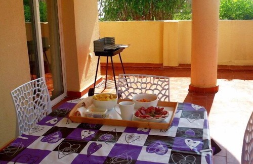 Puerto de la Duquesa Apartment | Charming Flat with Pools, Beach Access & Ocean View in Manilva