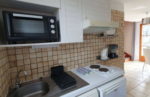 Saint-Jouan-des-Guerets Apartment | Inviting Apartment with Pool, Terrace, and Ocean View