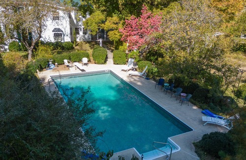 Rockbridge Baths House | Lovely Gardens with lots of solitude. Inground pool. Minutes to Lexington VA.