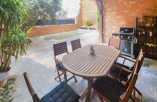 Cazouls-les-Beziers House | Discover a Historic Stone Villa with Pool for Relaxing Getaways
