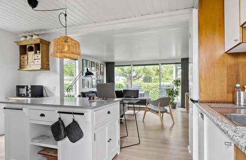 Hejsager Strand House | Unwind in a Beautiful House with Inviting Garden & Ocean View