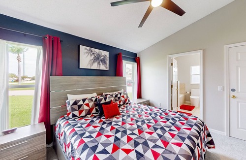Westbury House | Inviting Home with Pool, Open-Concept Living & Central AC