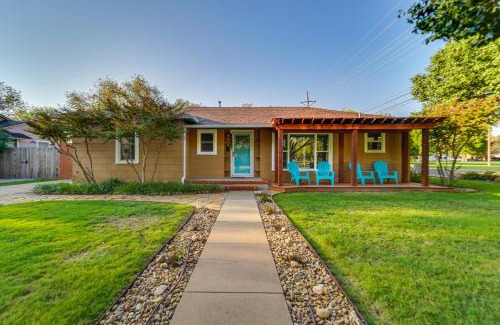 Tech Terrace House | Top-Rated Lubbock Home with Furnished Deck & Grill
