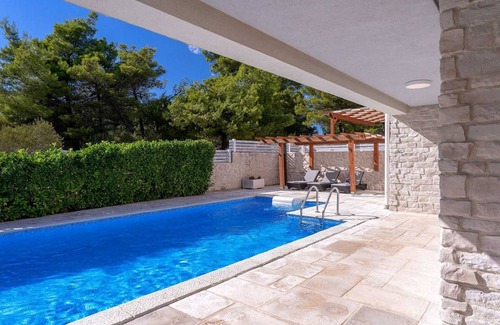 Pitve Villa | Modern Villa with Poolside Oasis in Pitve, Hvar Island