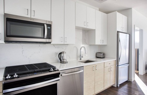 Newtonville Apartment | Cozy 2BR Newton Retreat with Gym & Pet-Friendly Amenities