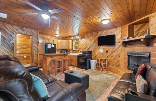 Rogers Cabin | Cozy Hot Tub Cabin with Scenic Pond Views - Guest Rated 9.6