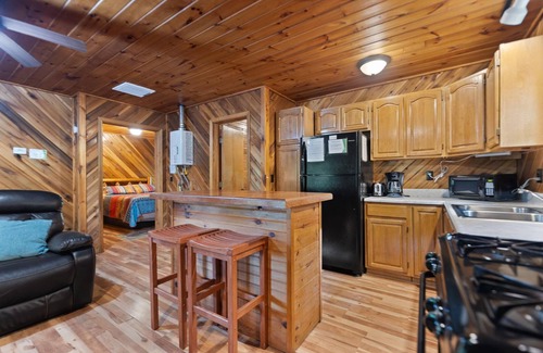 Rogers Cabin | Cozy Hot Tub Cabin with Scenic Pond Views - Guest Rated 9.6