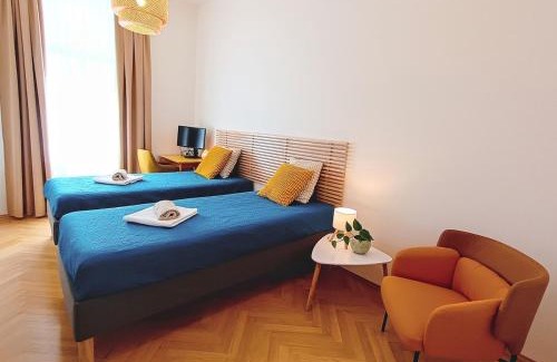 Bubenec Apartment | Lovely Two Bedroom Apartment with Terrace, near Center & Parks