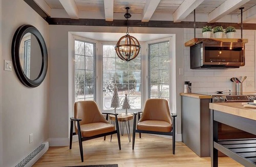 Stanstead Township Ski Chalet | Lakefront Escape with Spa & Hot Tub at Lovering Monarque