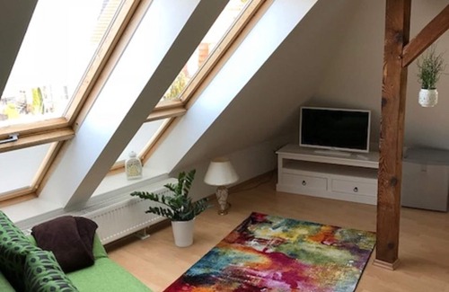 Zwenkau Apartment | Beautiful Top Floor Apartment with Pool & Breakfast Included
