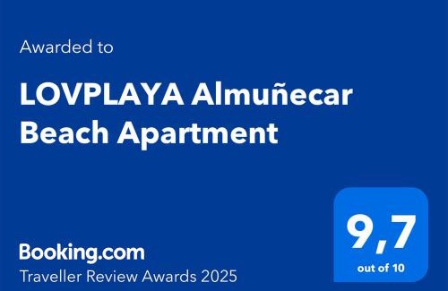 Velilla-Taramay Apartment | Oceanfront LOVPLAYA Almuñecar Beach Apartment - 4 Stars, Rated 9.8