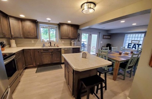 Sunrise Beach House | Top-Rated LOZ Oasis: Kayaks, Private Dock & Pool Access