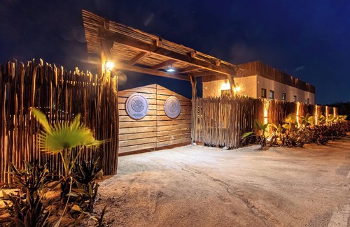 Dzilam de Bravo House | Lux Nature Retreat in Yucatán Reserve, King Bed #1