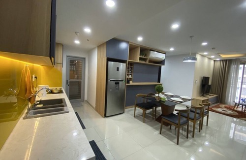 Phu My Hung Condo | Elegant Two-Bedroom Luca Home in Scenic Valley