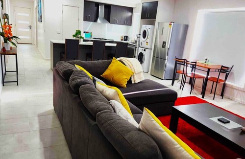 Lucas Apartment | Charming Lucas One: 2-Bedroom Unit with Great Amenities