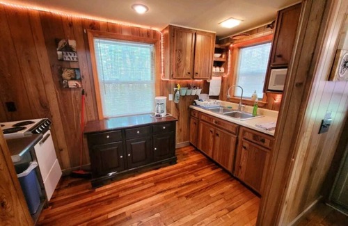 Harrison Cabin | Cozy Lucky Bear Lodge: A Secluded Cabin Retreat