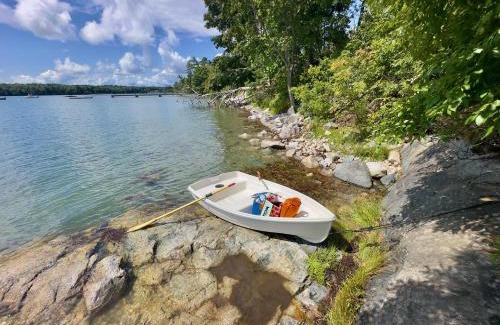 Sullivan House | Idyllic Lucky Stone Retreat: Private Beach & Acadia Views