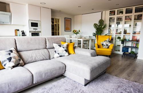 Distrito Oeste Apartment | Elegant Penthouse with Terrace, Views, and Free Wifi