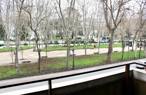 Golden Triangle of Art Apartment | Stylish Stay at Paseo Del Prado with Pool & 4-Star Comfort