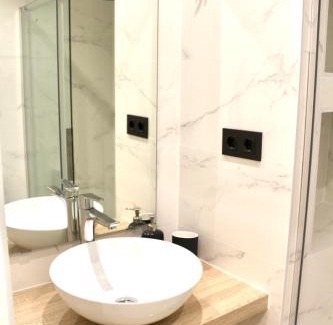 Golden Triangle of Art Apartment | Stylish Stay at Paseo Del Prado with Pool & 4-Star Comfort