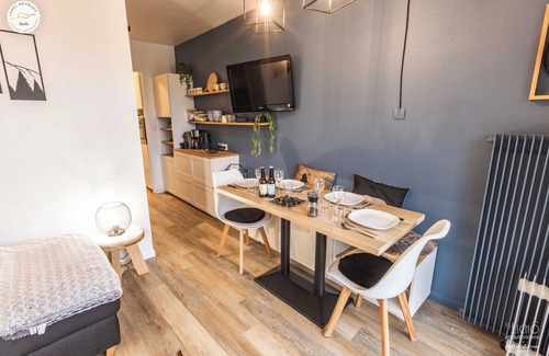 Saint-Etienne-en-Devoluy Apartment | Renovated Studio with Breathtaking Mountain Views & Pool