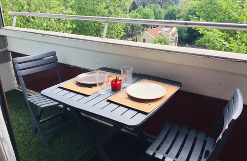 Chamalieres Apartment | Bright Room with Thermal Park View - Guest Rated 8.2/10
