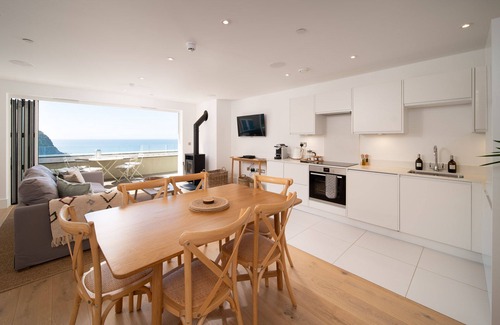 Lynmouth Apartment | Lundy View, a two bedroom seaside holiday apartment in Lynmouth