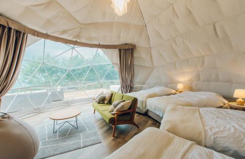 Shikokuchuo Other | Experience Glamping at LUONTE 霧の高原 with Family-Friendly Amenities