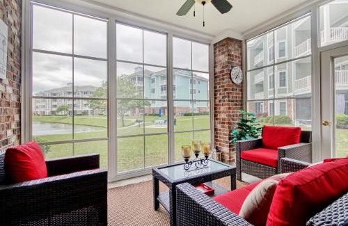 Central Myrtle Beach Apartment | Relaxing Retreat at Luster Leaf 105 - Pet Friendly & Pool Access