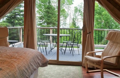 Lutsen Cabin | Tranquil Lutsen Little Bear Lodge with Scenic Mountain Views