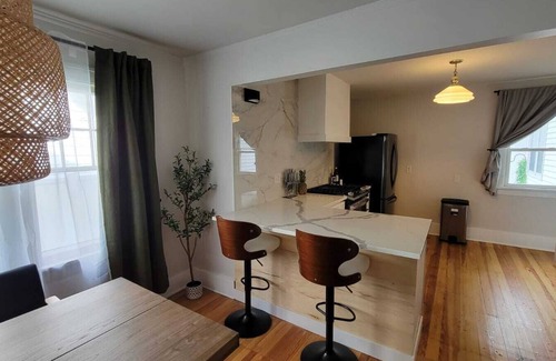 South Bend House | Lux Home Near Downtown & Notre Dame with Fire-pit
