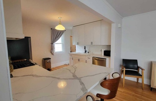 South Bend House | Lux Home Near Downtown & Notre Dame with Fire-pit
