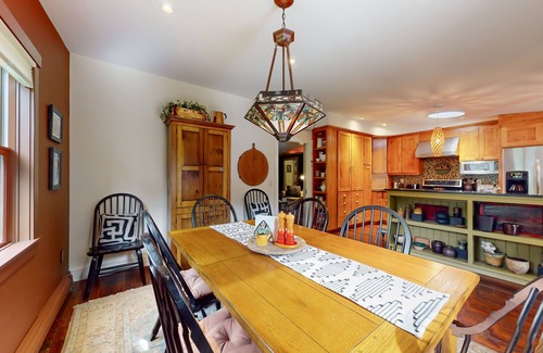 Warren House | Elegant Retreat with Hot Tub, Game Room & Beautiful Garden